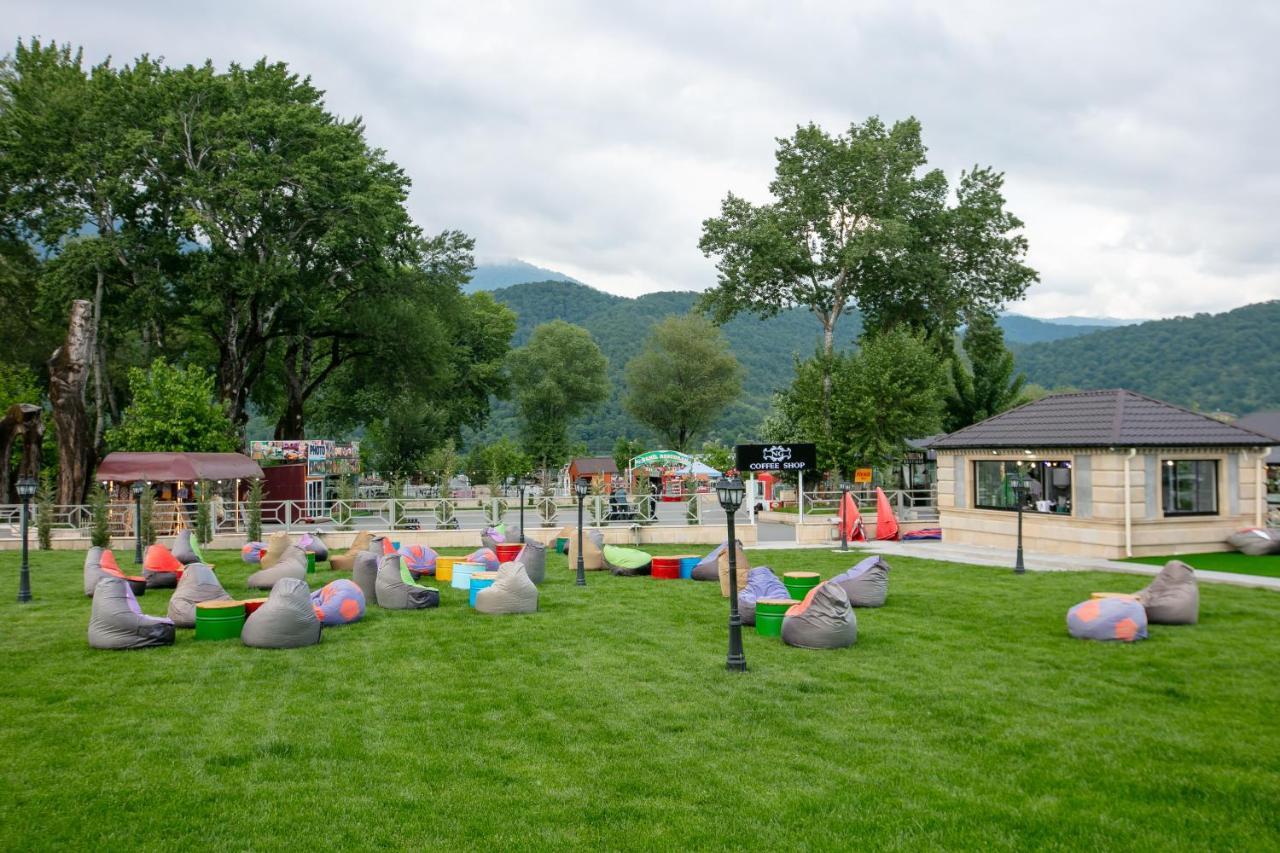 Nohur Hotel Gabala Nohurqislaq Екстер'єр фото