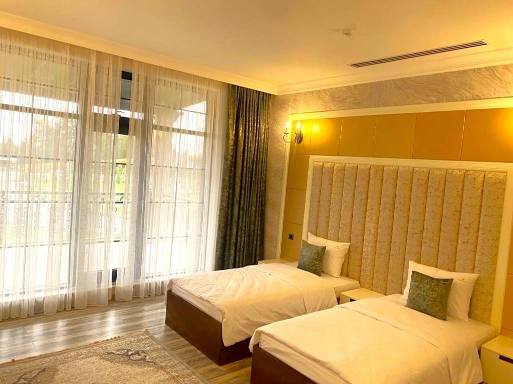 Nohur Hotel Gabala Nohurqislaq Екстер'єр фото